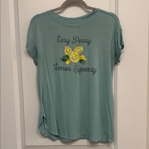 Disney Italy Hidden Mickey 'Easy Peasy Lemon Squeezy' Tee